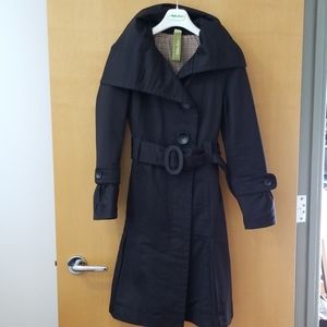 Soia & Kyo Black Trench Coat